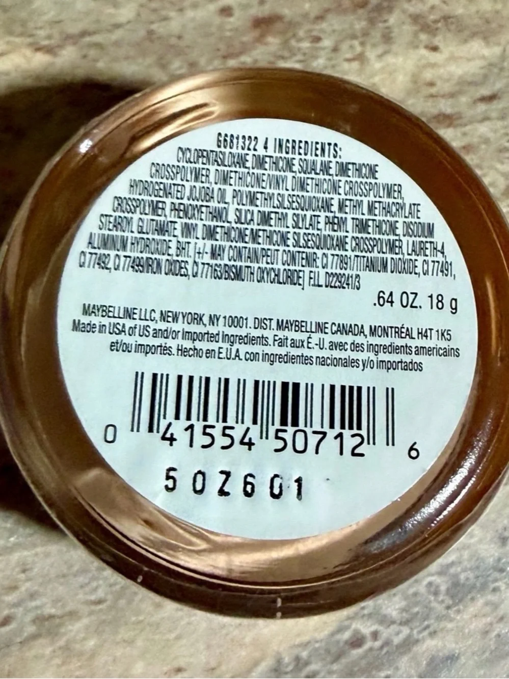 Maybelline lightweight matte
